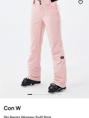 DOPE Light Pink Kids Ski Pants